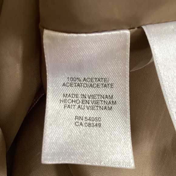 Evan Piccone Gold Metallic Cocktail Dress size Medium - Picture 8 of 9